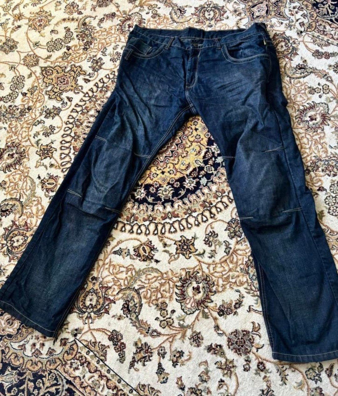 Motorjeans, Kleding | Heren, Spijkerbroeken en Jeans, Onbekend, Blauw, Ophalen of Verzenden, W40 - W42 (confectie 56/58)
