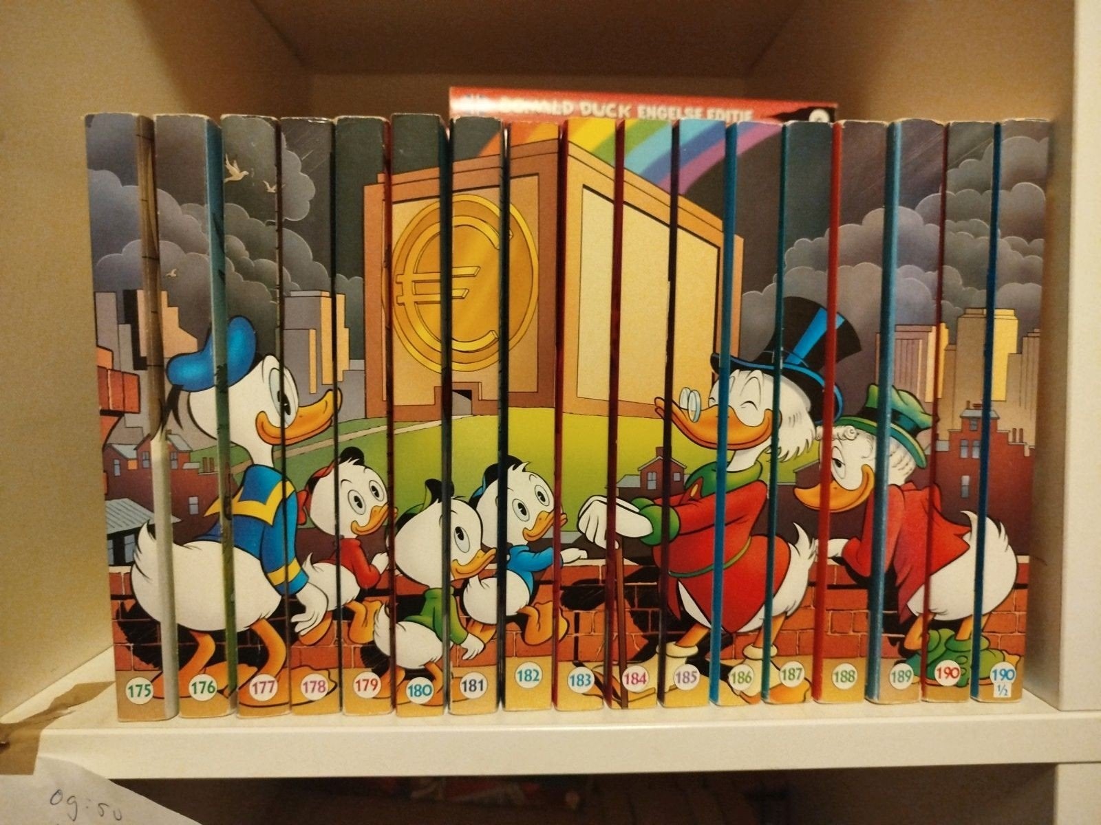 Complete jaargang Donald Duck pockets 175 tot 190,5 (17 st), Complete serie of reeks, Europa, Ophalen of Verzenden, Zo goed als nieuw