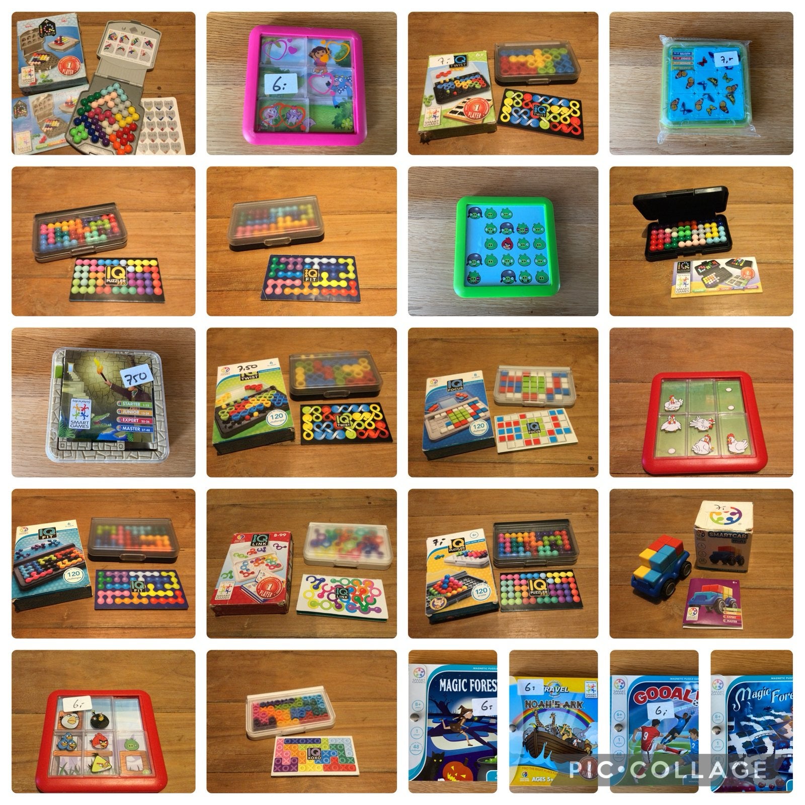 Heel veel kleine/travel Smartgames, zgan, losse verkoop, Ophalen of Verzenden, Zo goed als nieuw