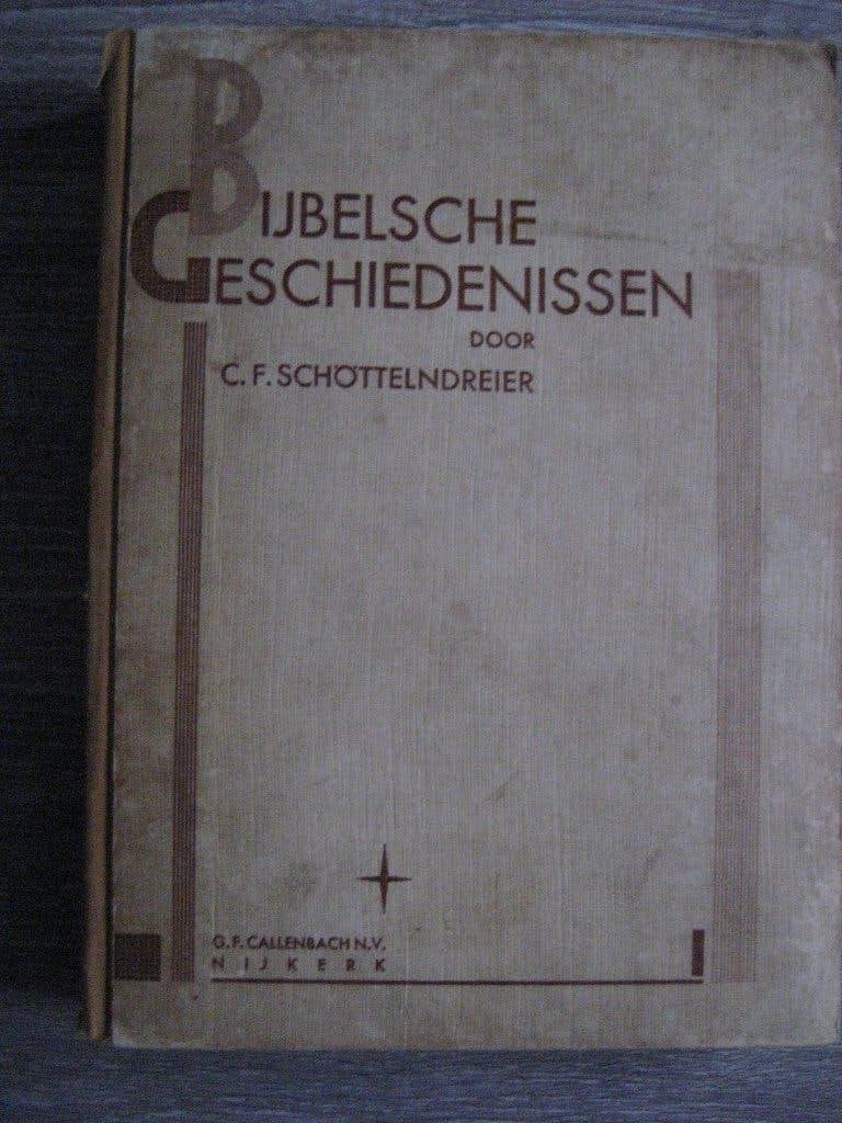 Bijbelsche geschiedenislessen SchottelndreierJ Tichem Tholen, Ophalen of Verzenden, CF Schottelndreier