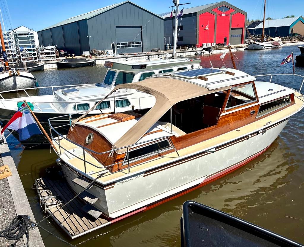 Aquanaut 900 AK | BMC diesel | Boegschroef | topstaat, Ophalen, Gebruikt, Staal, Binnenboordmotor
