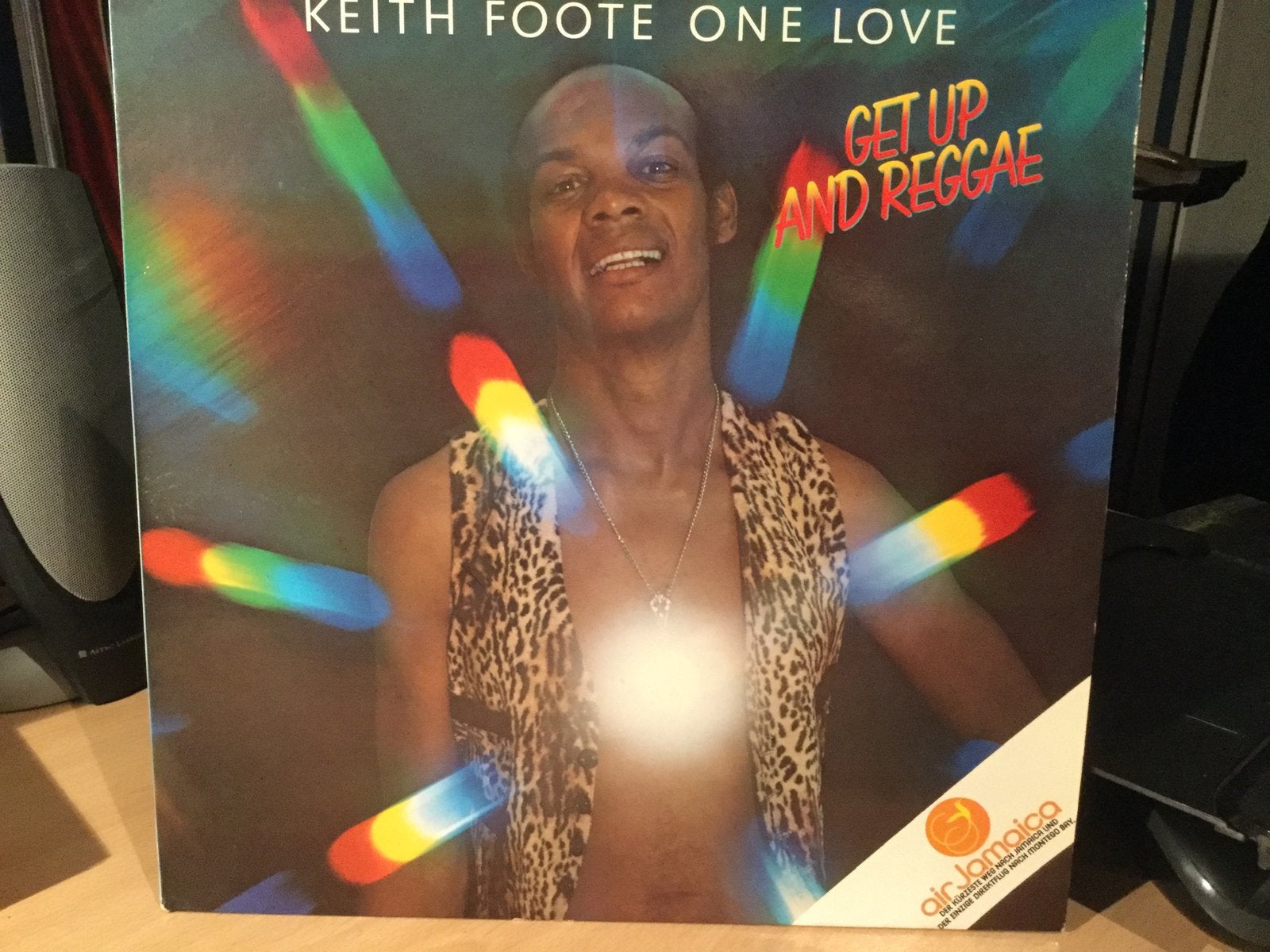 Keith Foote-One love. Get up get reggea. Vinyl LP., Cd's en Dvd's, Cd's | Reggae en Ska, Ophalen of Verzenden, Gebruikt