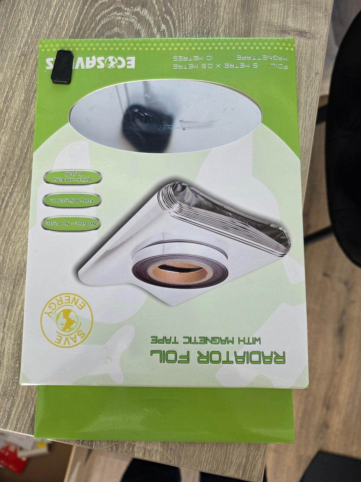 Radiatorfolie met magneetband - Ecosavs, Ophalen of Verzenden, Nieuw