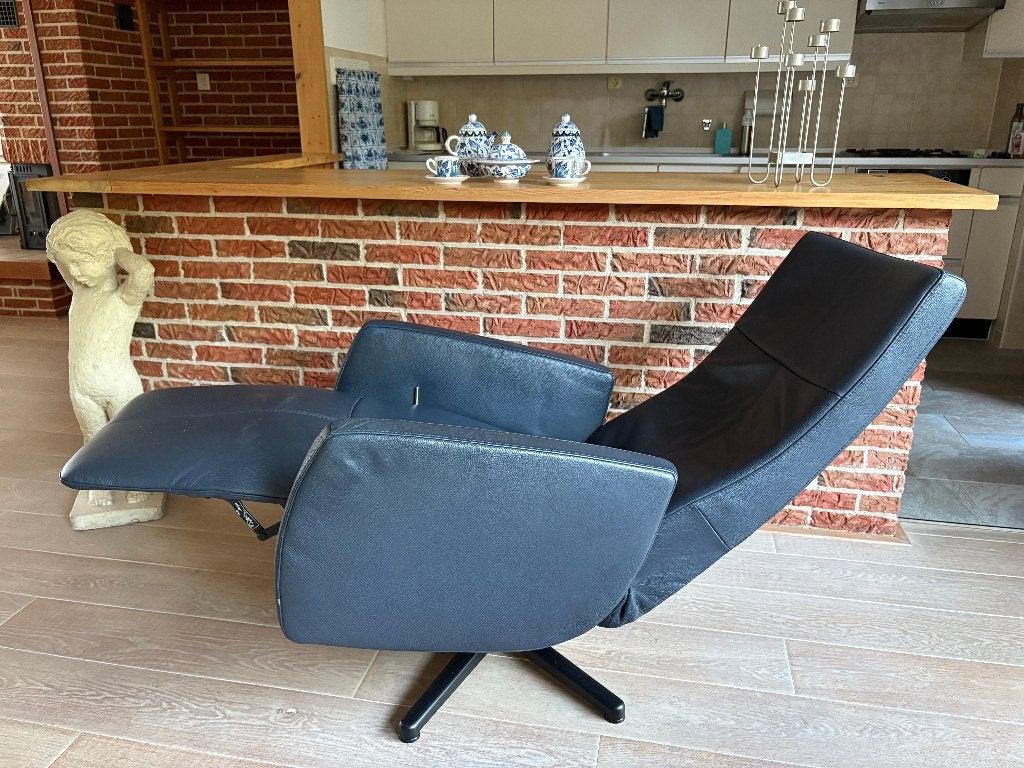 LAATSTE KANS! - Relax stoel, Gebruikt, Minder dan 75 cm, Ophalen of Verzenden, Leer