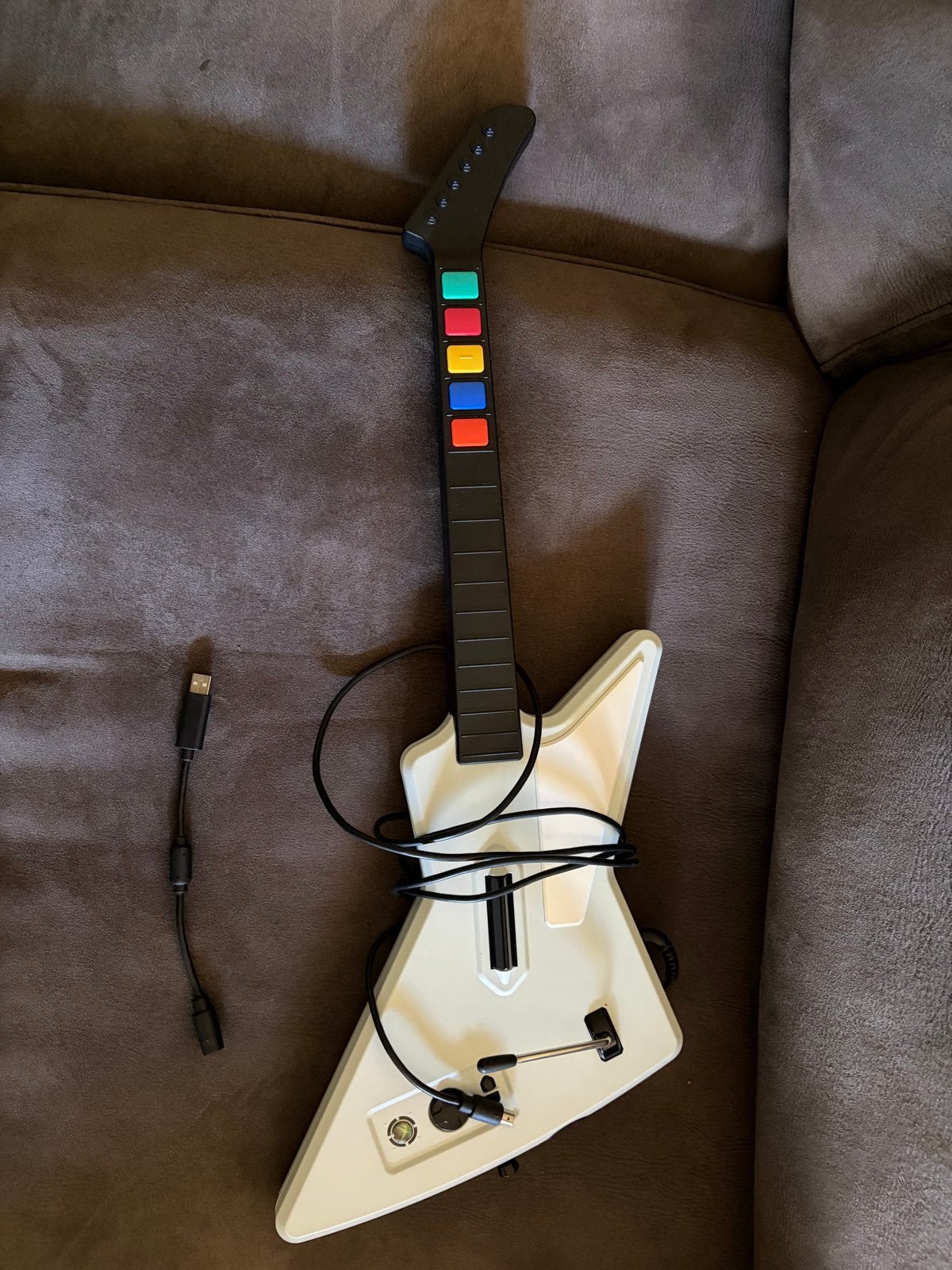 Guitar Hero Xplorer xbox 360 controller voor pc/console, Muziek, Gebruikt, 1 speler, Eén computer