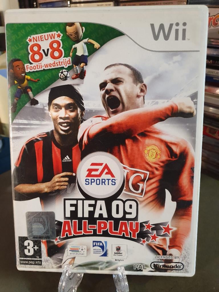 FIFA 09 All-Play - Wii, Ophalen, Zo goed als nieuw, Sport, 3 spelers of meer