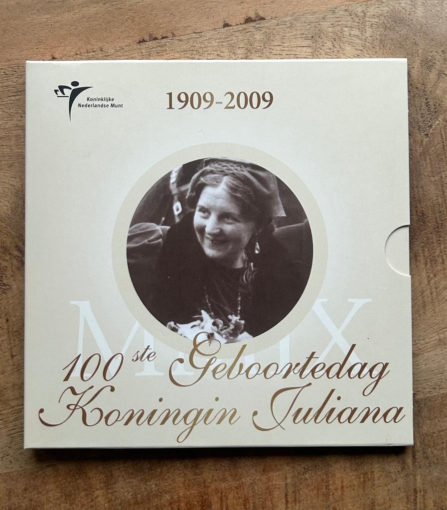 Zilveren 100ste geboortedag Juliana munt, Postzegels en Munten, Munten | Nederland, Ophalen of Verzenden, Koningin Juliana