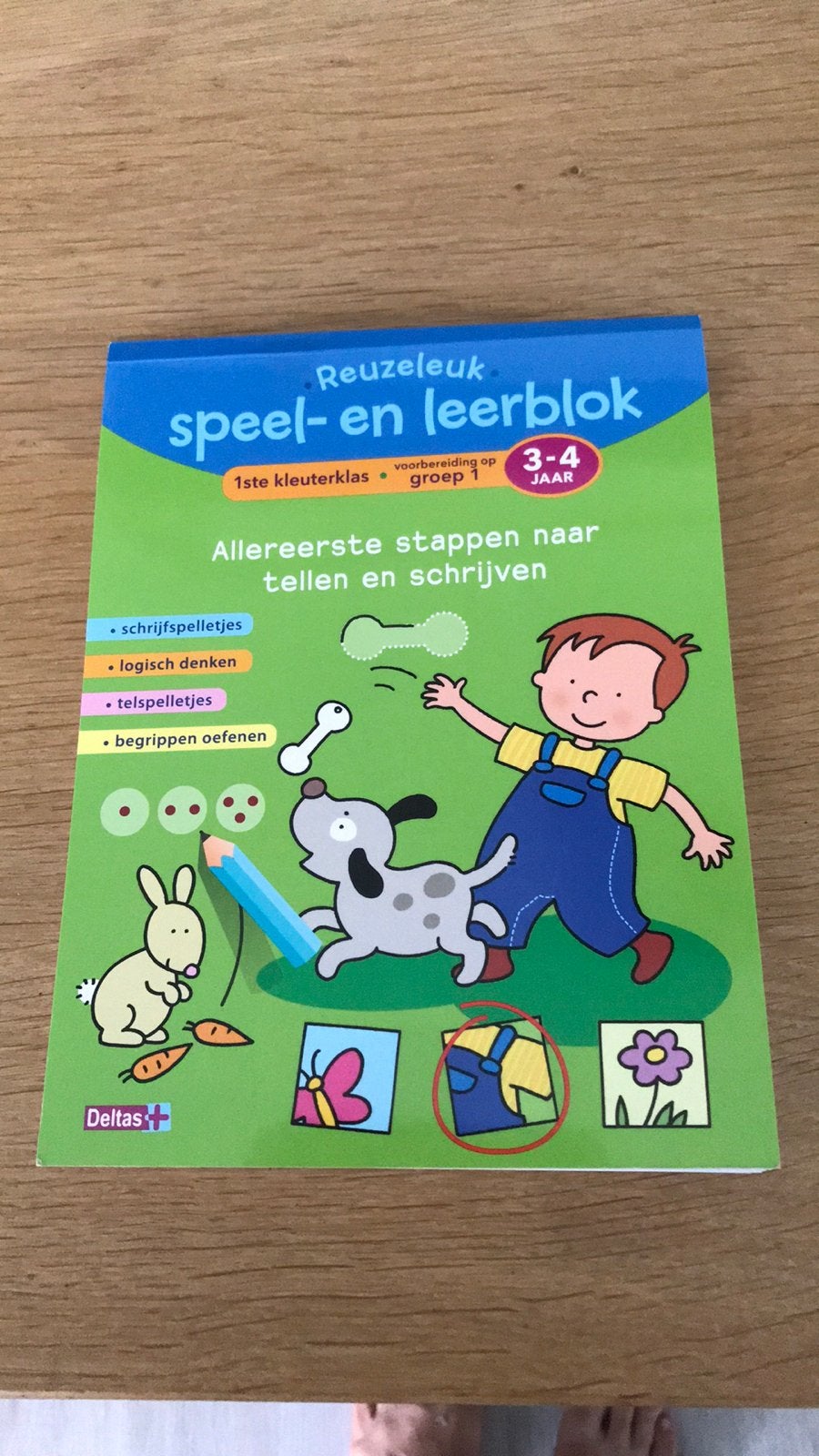 Speel leerblok 3-4 jaar nieuw, Ophalen of Verzenden, Nieuw