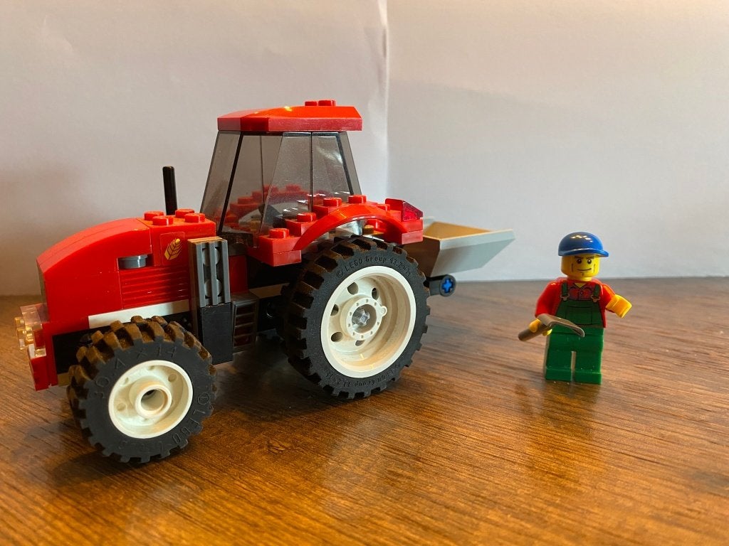 LEGO 7634 – Tractor, Lego, Ophalen of Verzenden, Zo goed als nieuw, Compleet