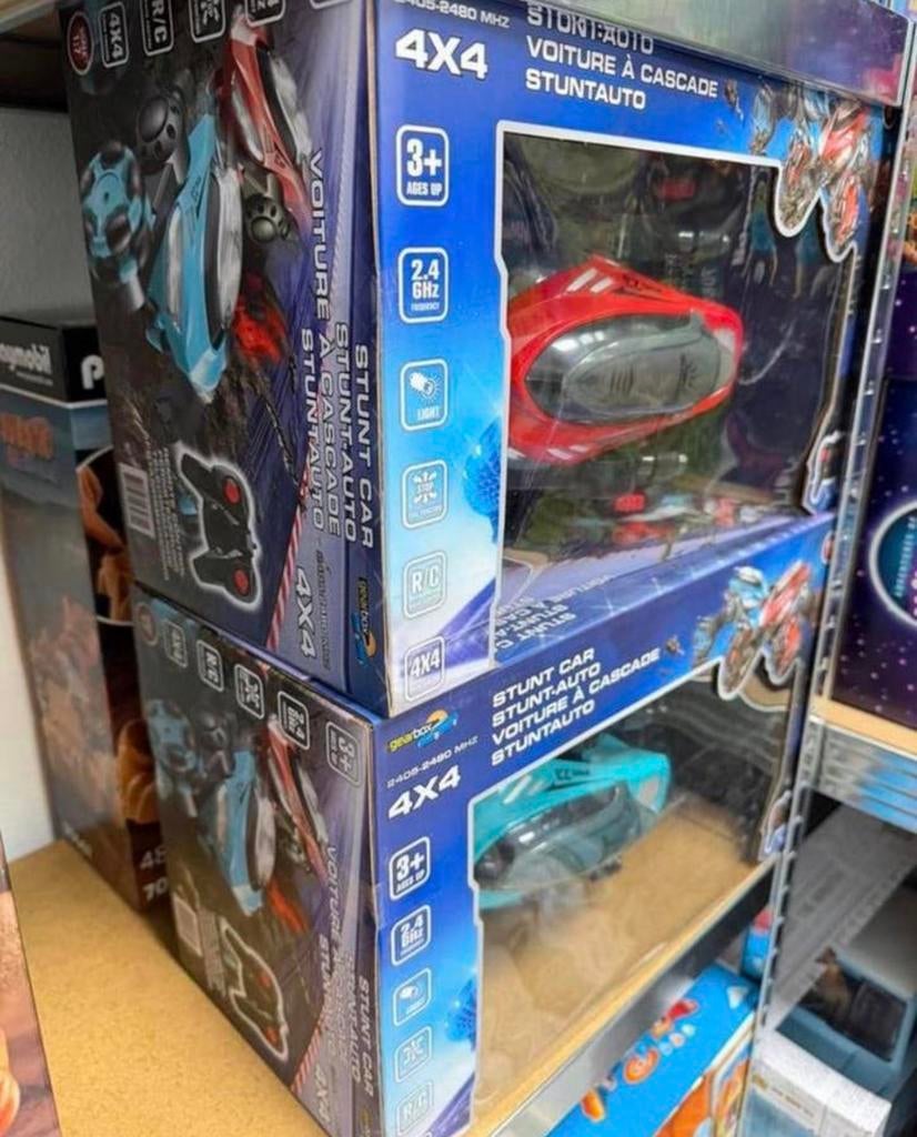 GEARBOX RC Stuntauto bestuurbare stunt-auto 4X4 met licht 3+, Nieuw, Ophalen of Verzenden, H, H
