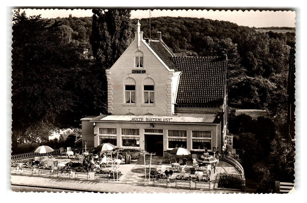Valkenburg, Hotel Restaurant Huize Buitenlust, Verzenden, 1940 tot 1960, Ongelopen, Limburg