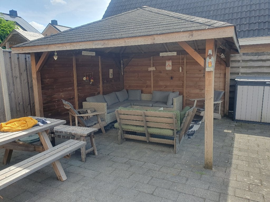 Overkapping  met puntdak, Ophalen, Gebruikt, Veranda