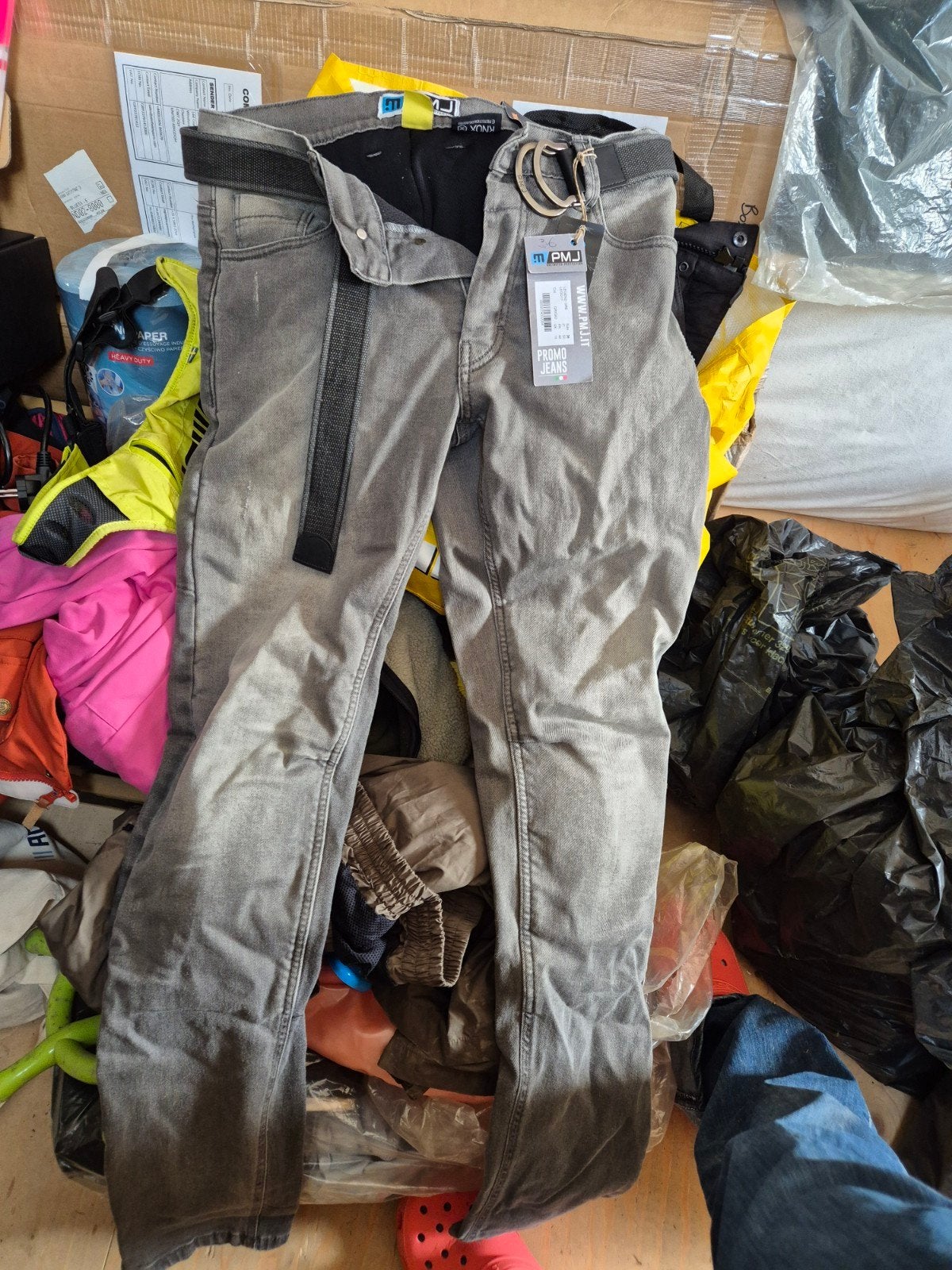 denim motorbroek, Ophalen of Verzenden, Nieuw met kaartje, Dames, Broek | textiel