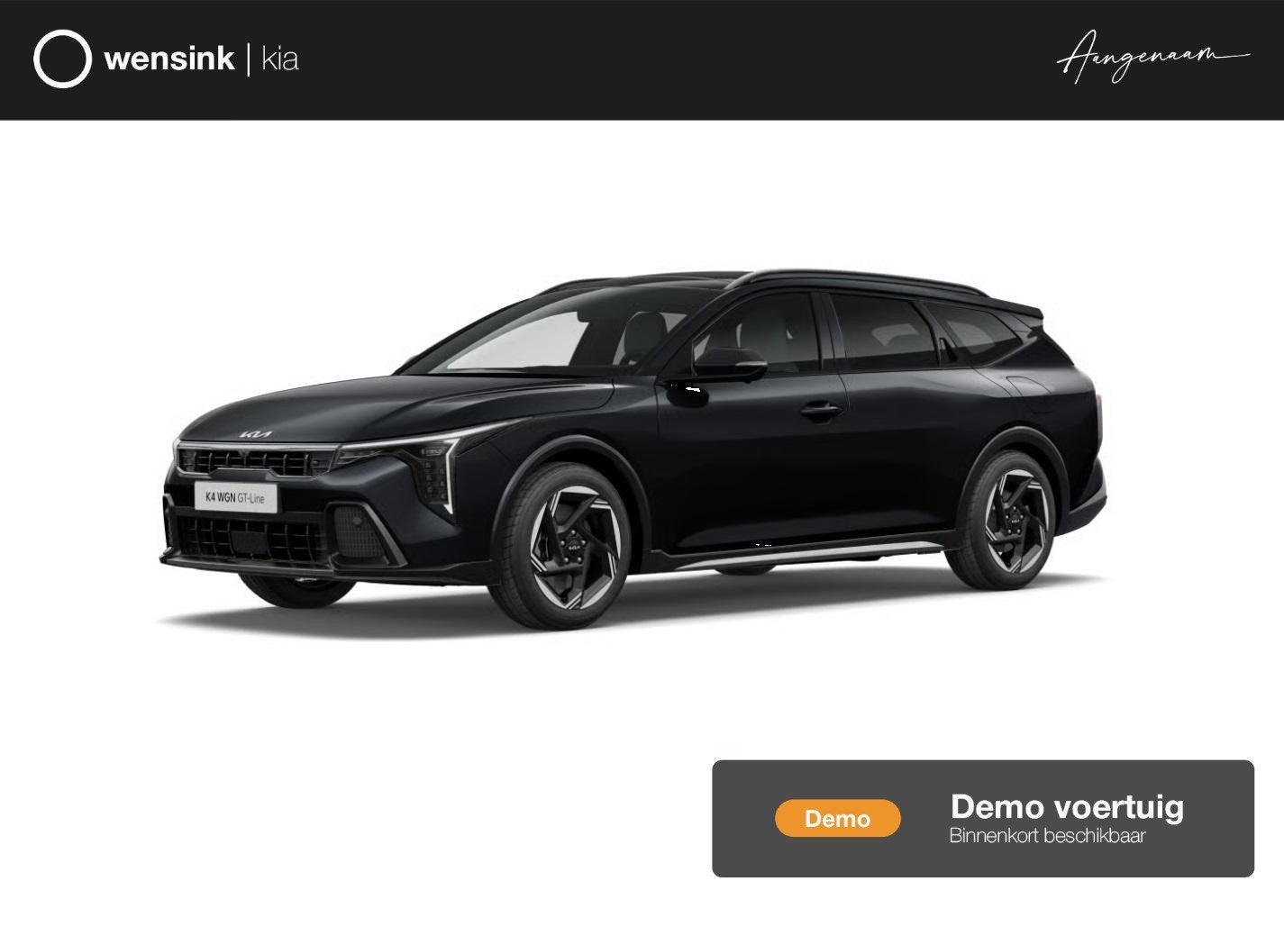 Kia K4 Sportswagon 1.0 T-GDi MHEV GT-Line Launch Edition | G, Zwart, Origineel Nederlands, 3 cilinders, 1405 kg