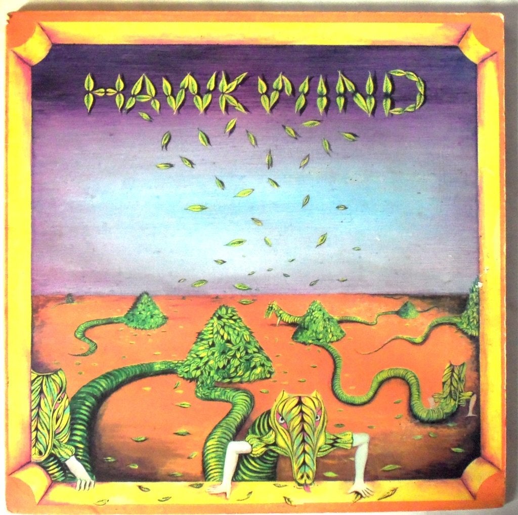 space rock LP van Hawkwind, LP, Gebruikt, Ophalen of Verzenden, Gatefold hoes