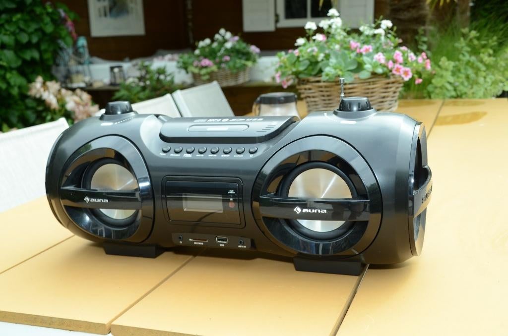 Auna Portable Radio-, Bluetooth-, MP3- speler, Met radio, Zo goed als nieuw, 10 tot 20 GB, Ophalen