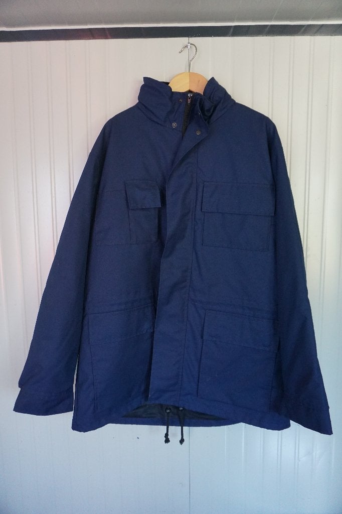 Nieuw! Blauwe werkjas parka winterjas | Maat XXL, Tuin en Terras, Onbekend, Nieuw, Ophalen of Verzenden, Onbekend
