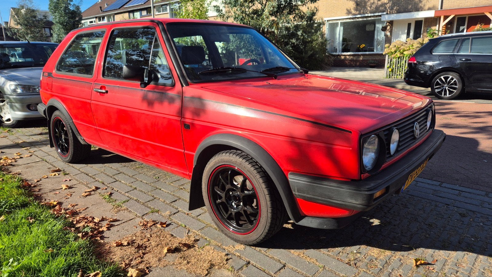 Volkswagen Golf 1.3 C 40KW 1986 Rood, Auto's, Voorwielaandrijving, 54 pk, 4 cilinders, 1272 cc