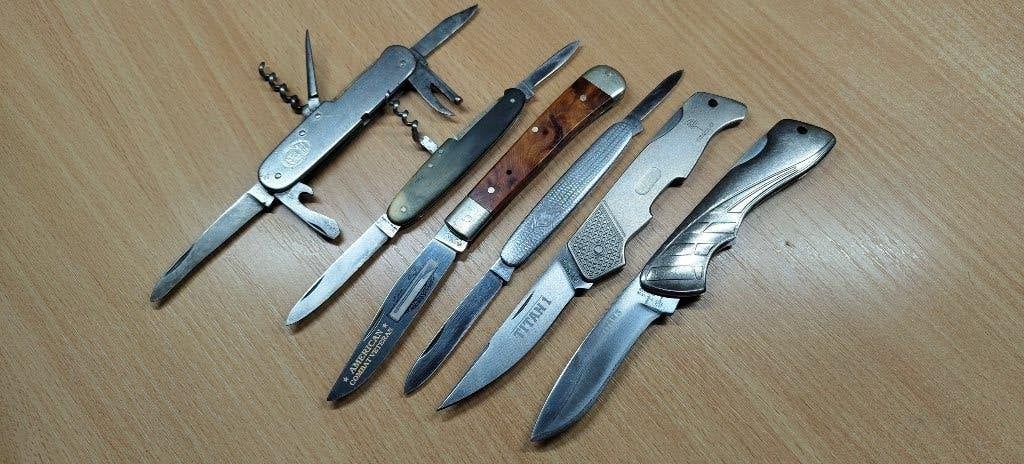 zakmes x6 Boker Solingen Germany, Verzenden, Gebruikt