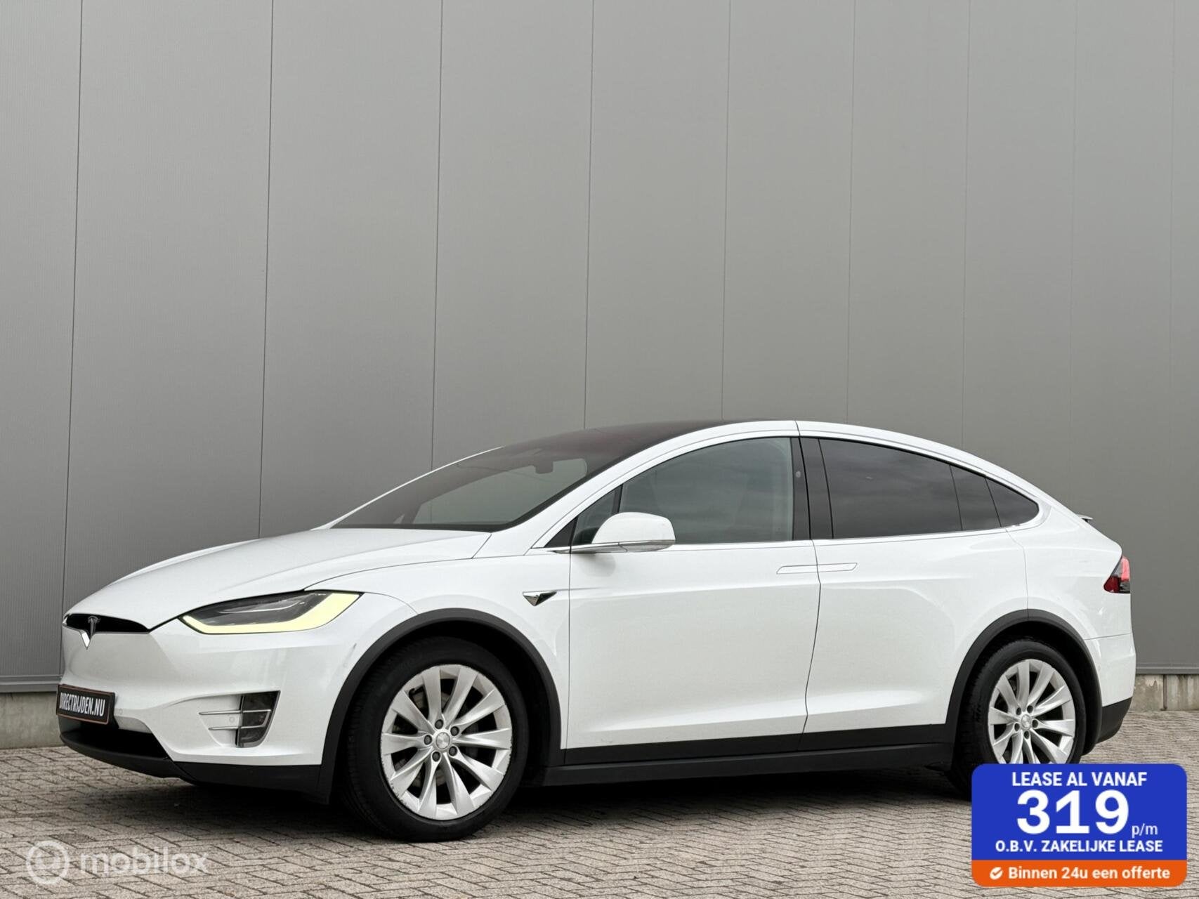 Tesla Model X 100D | BTW auto | SOH 84% | Trekhaak | Orig NL, Auto's, Tesla, Model X, Gebruikt, 2433 kg, 137 €/maand
