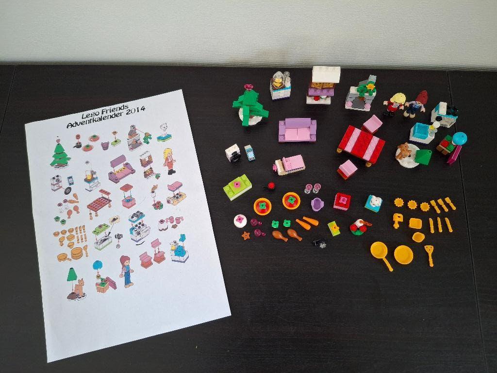 Lego Friends Adventkalender 2014, Compleet, Lego, Friends, Ophalen of Verzenden