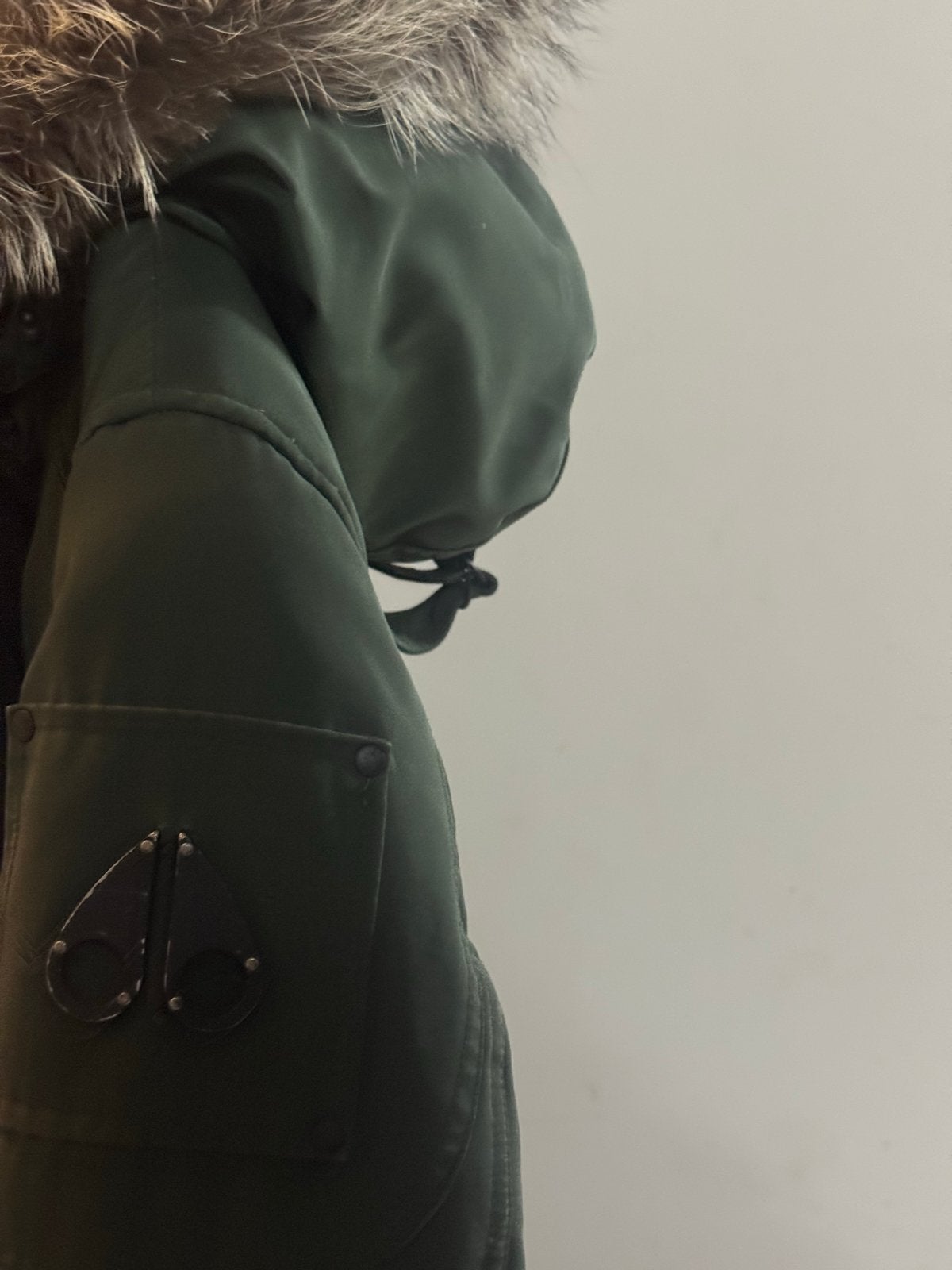 ORIGINELE Moose Knuckles Winterjas - Groen, Maat S, Ophalen of Verzenden, Zo goed als nieuw, Maat 36 (S), Groen