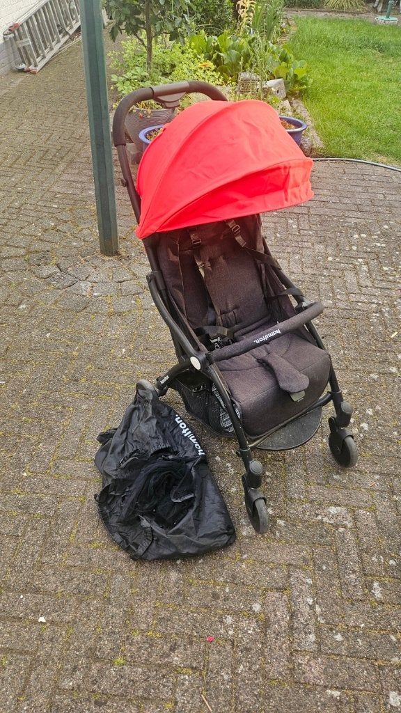 Hamilton reisbuggie, Ophalen, Zo goed als nieuw, Overige merken, Verstelbare rugleuning