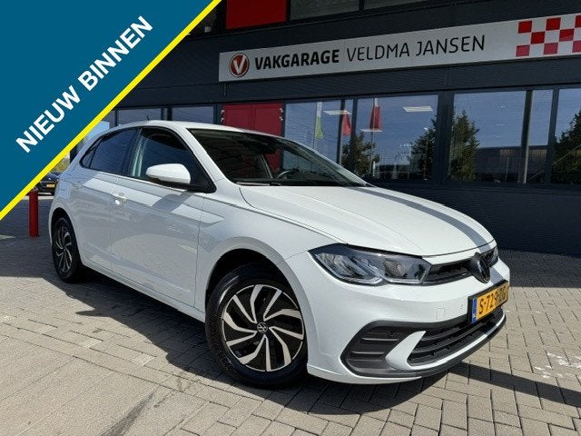 Volkswagen Polo 1.0 TSI LIFE BUSINESS (bj 2023), Auto's, Voorwielaandrijving, Stof, Gebruikt, Euro 6