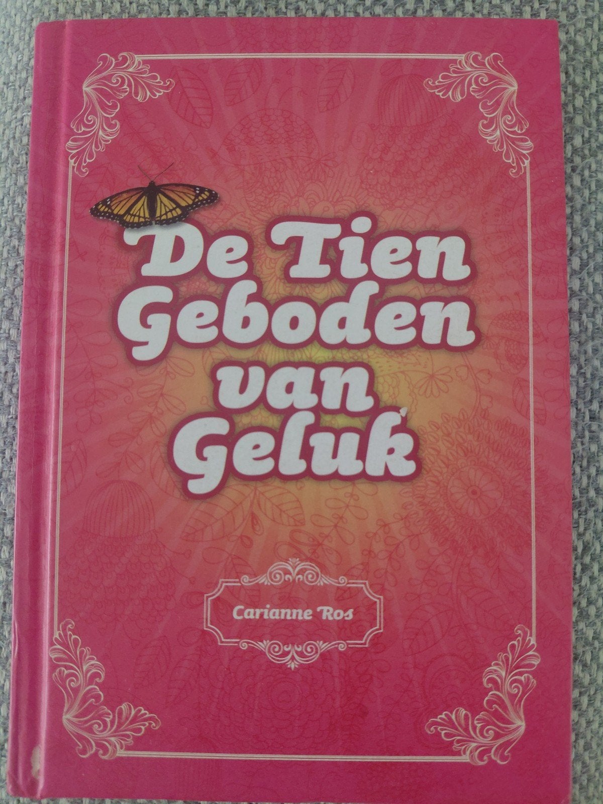 De Tien Geboden van Geluk - Carianne Ros, Ophalen of Verzenden, Zo goed als nieuw, Carianne Ros, Christendom | Protestants