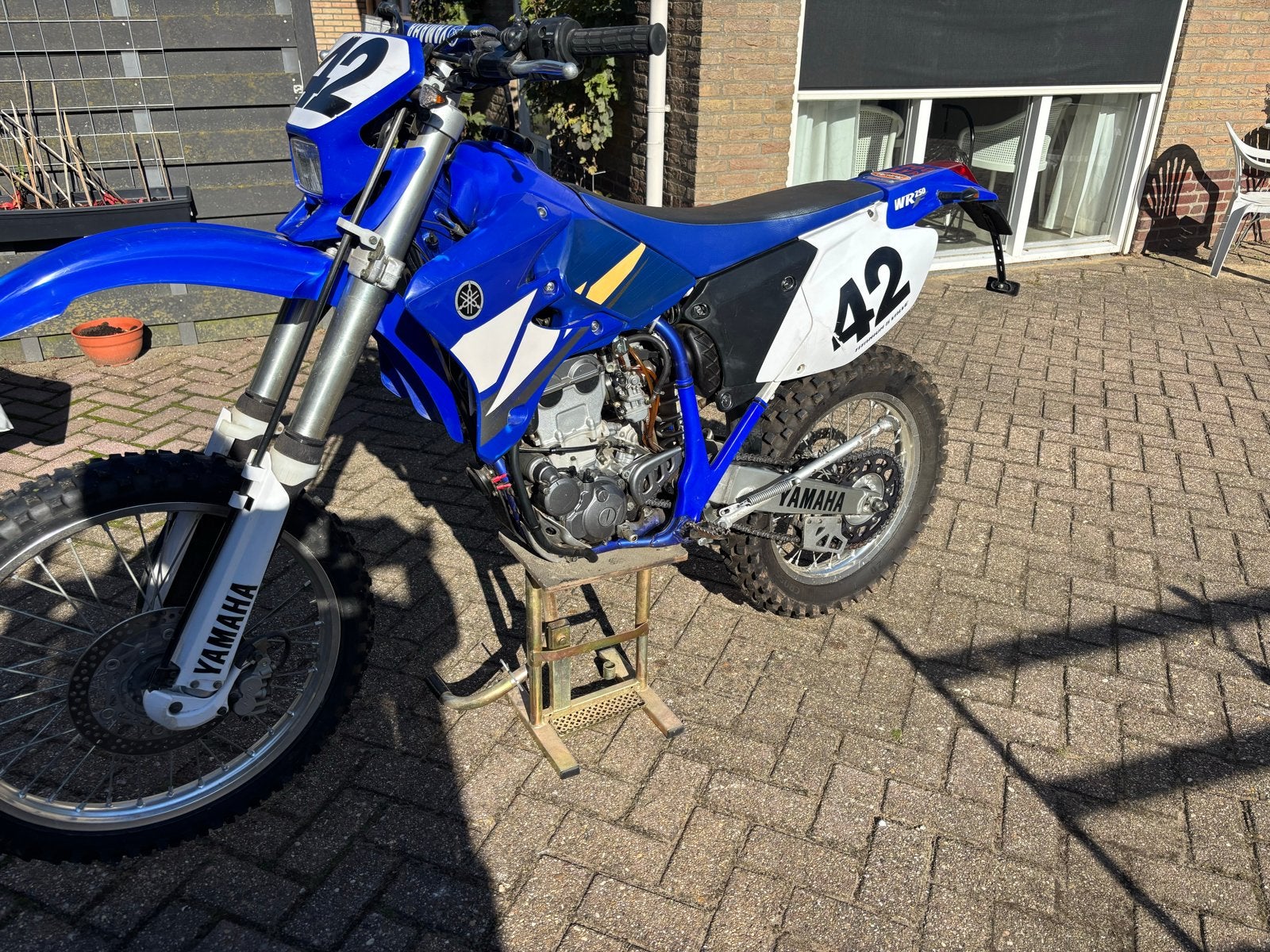 Yamaha WR250 Enduro by/Crossmotor - Klaar voor avontuur!, Gebruikt, Particulier, Meer dan 35 kW, Enduro