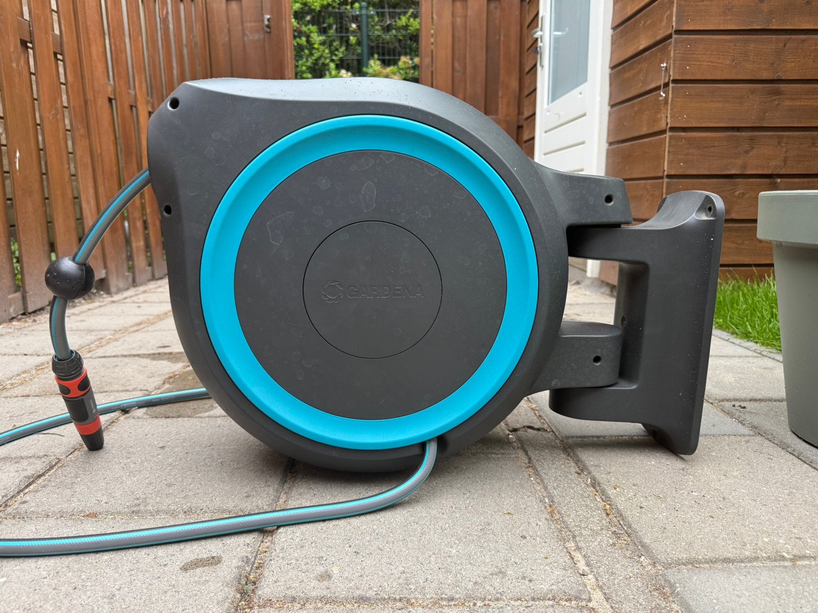 Gardena wandslangenbox Roll Up XL 35 meter | Wandslang, Tuin en Terras, Tuinslangen, Ophalen, Zo goed als nieuw, Tuinslang