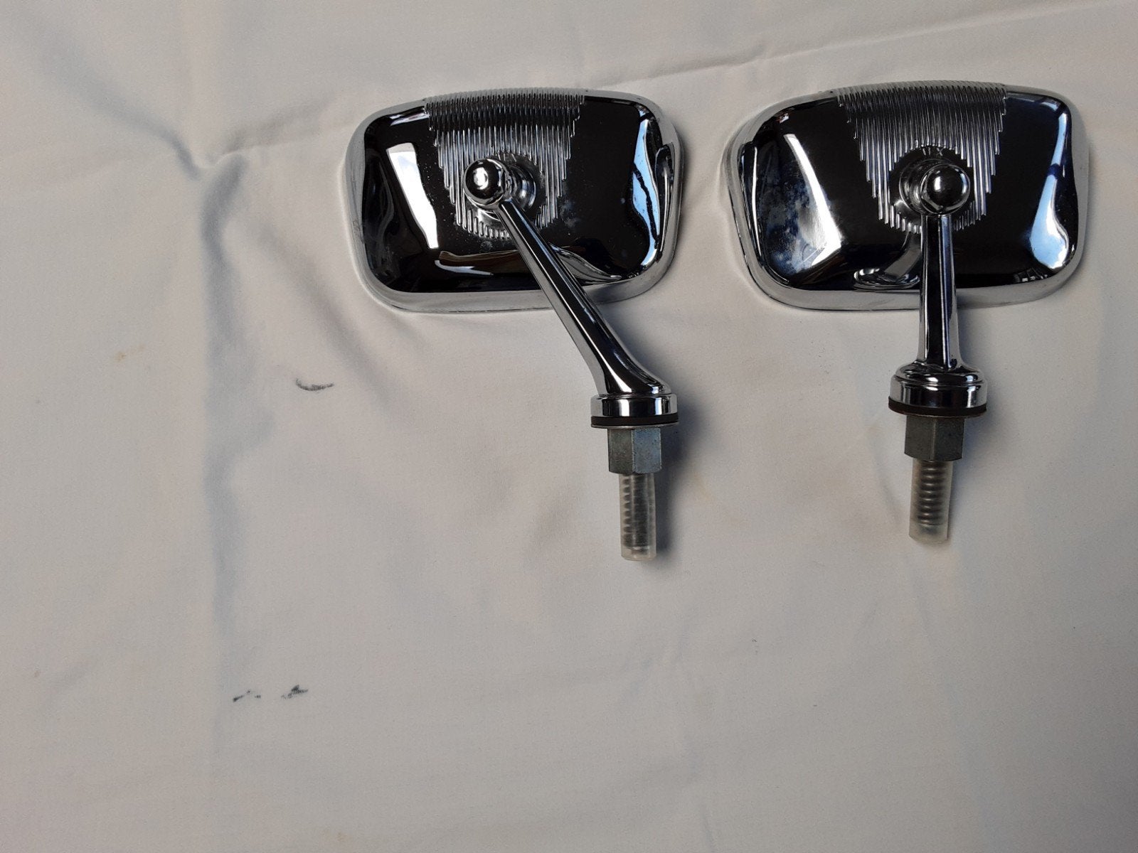Set van 2 chromen zijspiegels voor oldtimers, Ophalen of Verzenden, Nieuw, Triumph