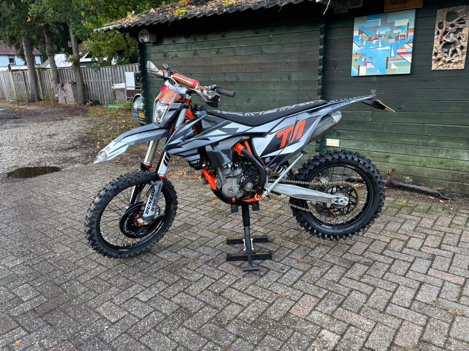 KTM 350 EXC-F six days 2018, Fietsen en Brommers, Zo goed als nieuw, 350 cc, Ophalen, Overige merken