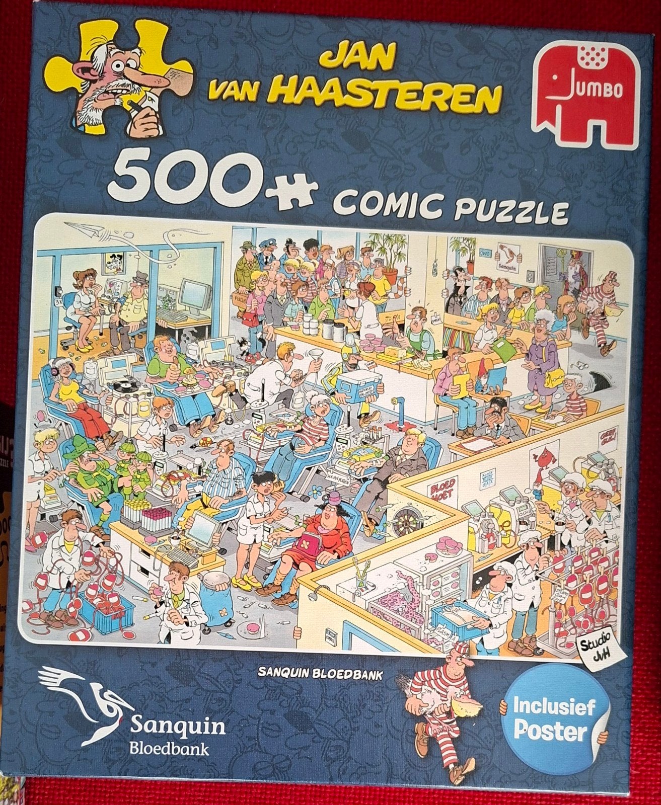 Jan van Haasteren en Wasgij legpuzzels te koop of te ruil, Ophalen, 500 t/m 1500 stukjes, Zo goed als nieuw, Legpuzzel