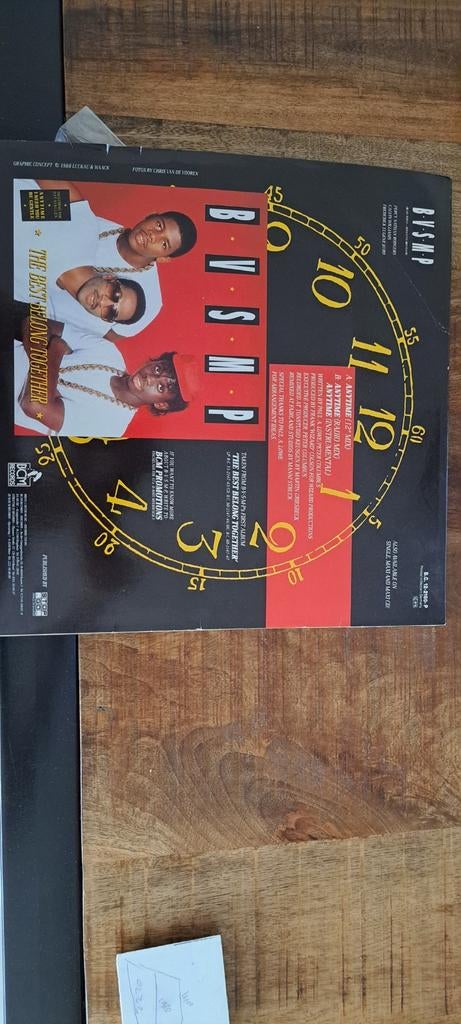 B.V.S.M.P. - Anytime Picture Disc LP (12"), Ophalen of Verzenden