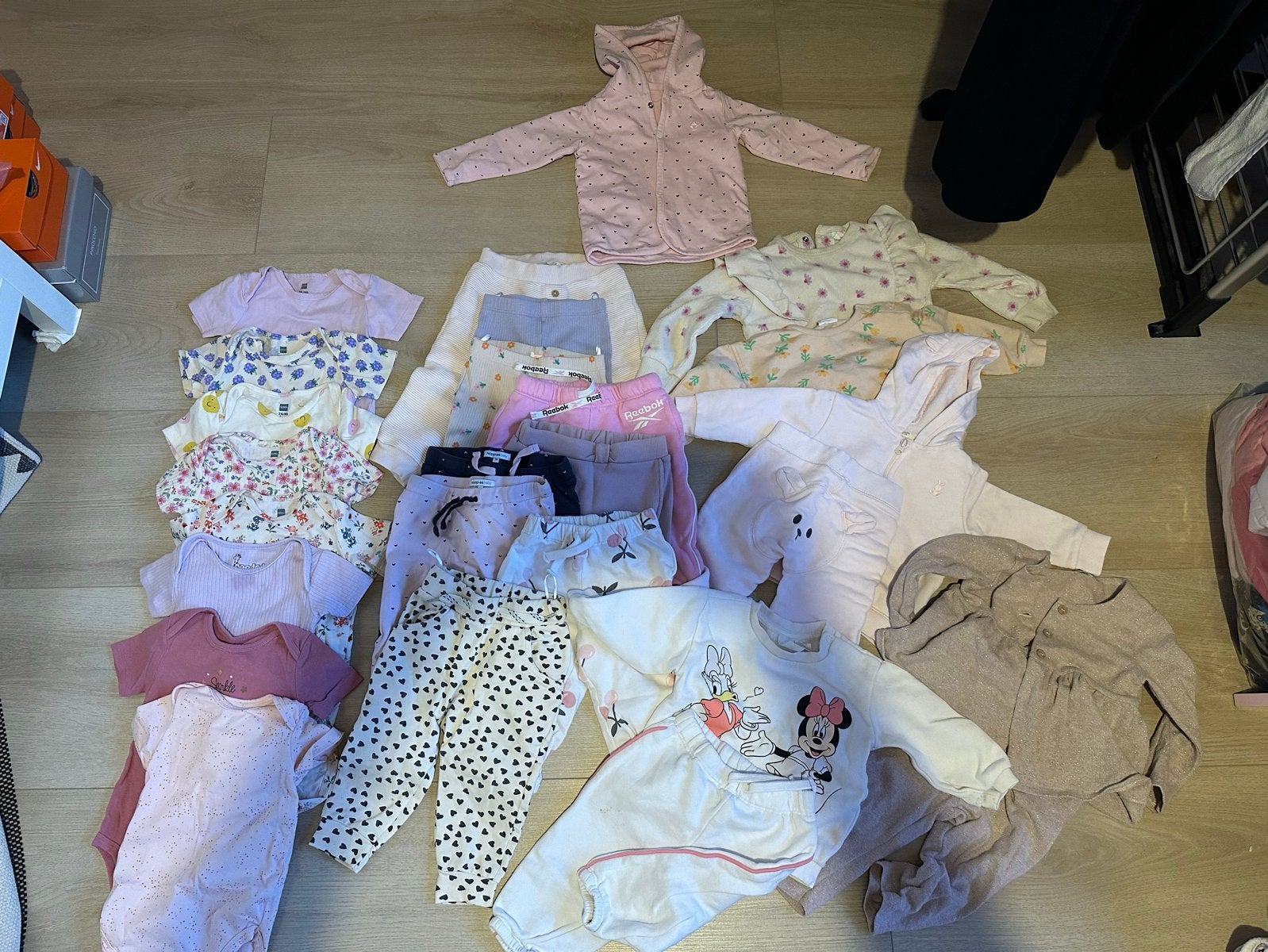 Kledingpakket Meisje Maat 74/80 - Benetton, Noppies, H&M, Kinderen en Baby's, Babykleding | Overige, Ophalen, Gebruikt, Meisje