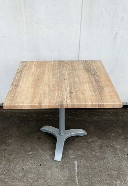 5 stuks nette horeca bistro terrastafels 70x70 cm outdoor, Tuin en Terras, Tuinmeubel-accessoires, Ophalen, Zo goed als nieuw