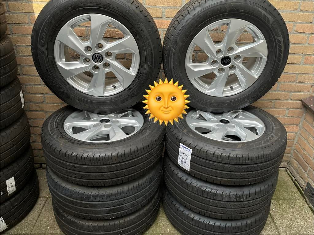 NIEUWE 16” orig Ford Transit Custom of VW TT zimerset TPMS, 16 inch, Banden en Velgen, Nieuw, Ophalen of Verzenden