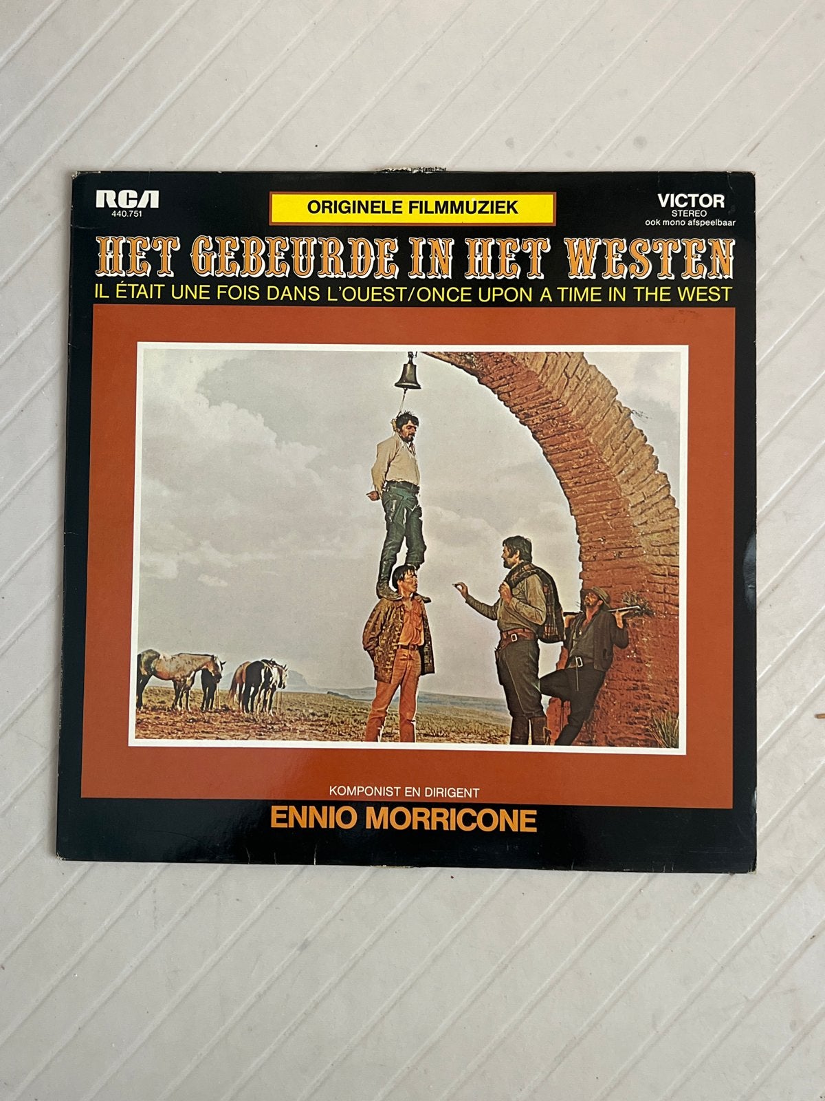 Het Gebeurde In Het Westen - Originele Filmmuziek LP, Soundtrack, Ophalen of Verzenden, Gebruikt