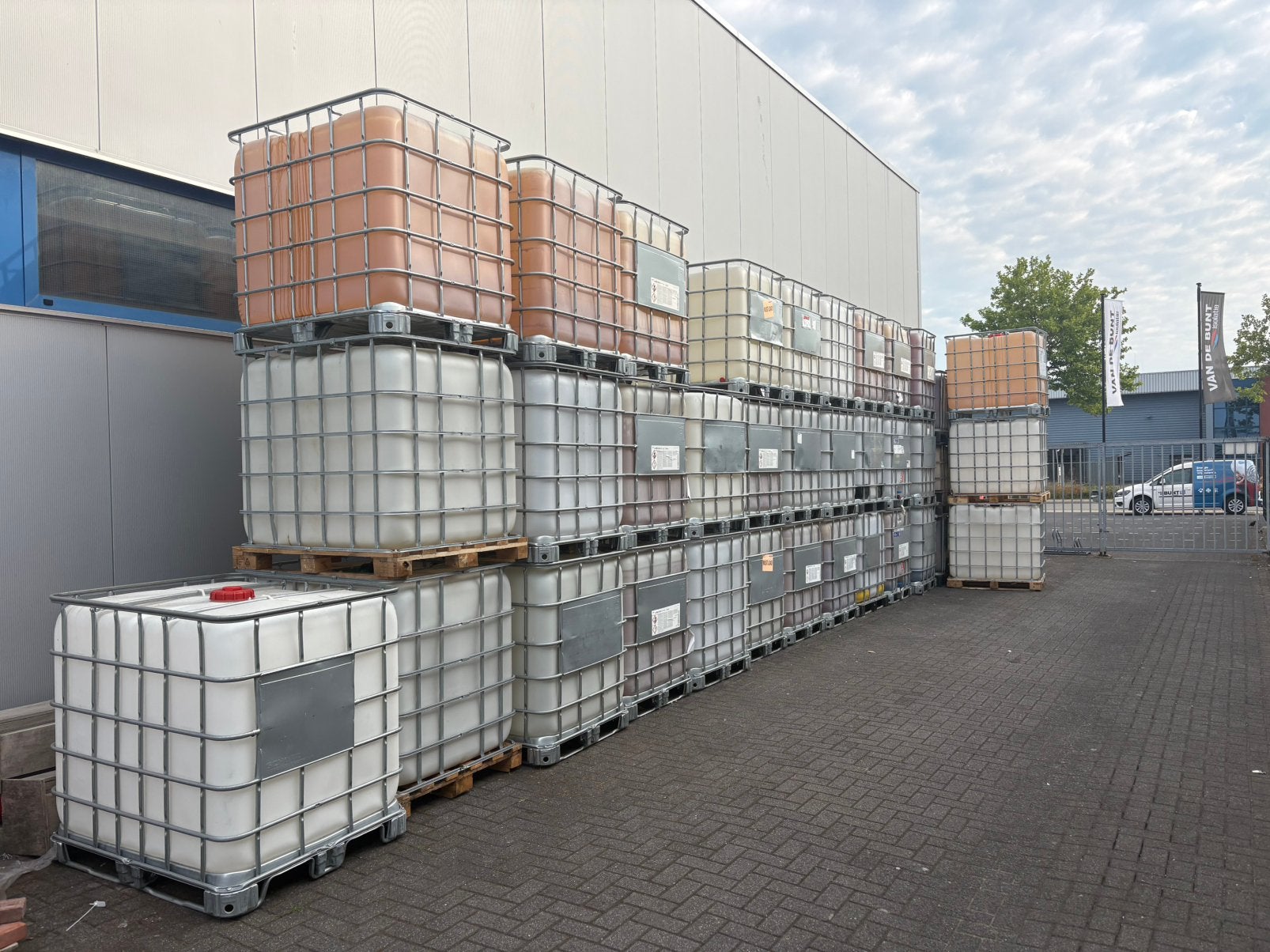 Ibc 1000 liter, Ophalen, Overige materialen, Gebruikt, Met kraantje