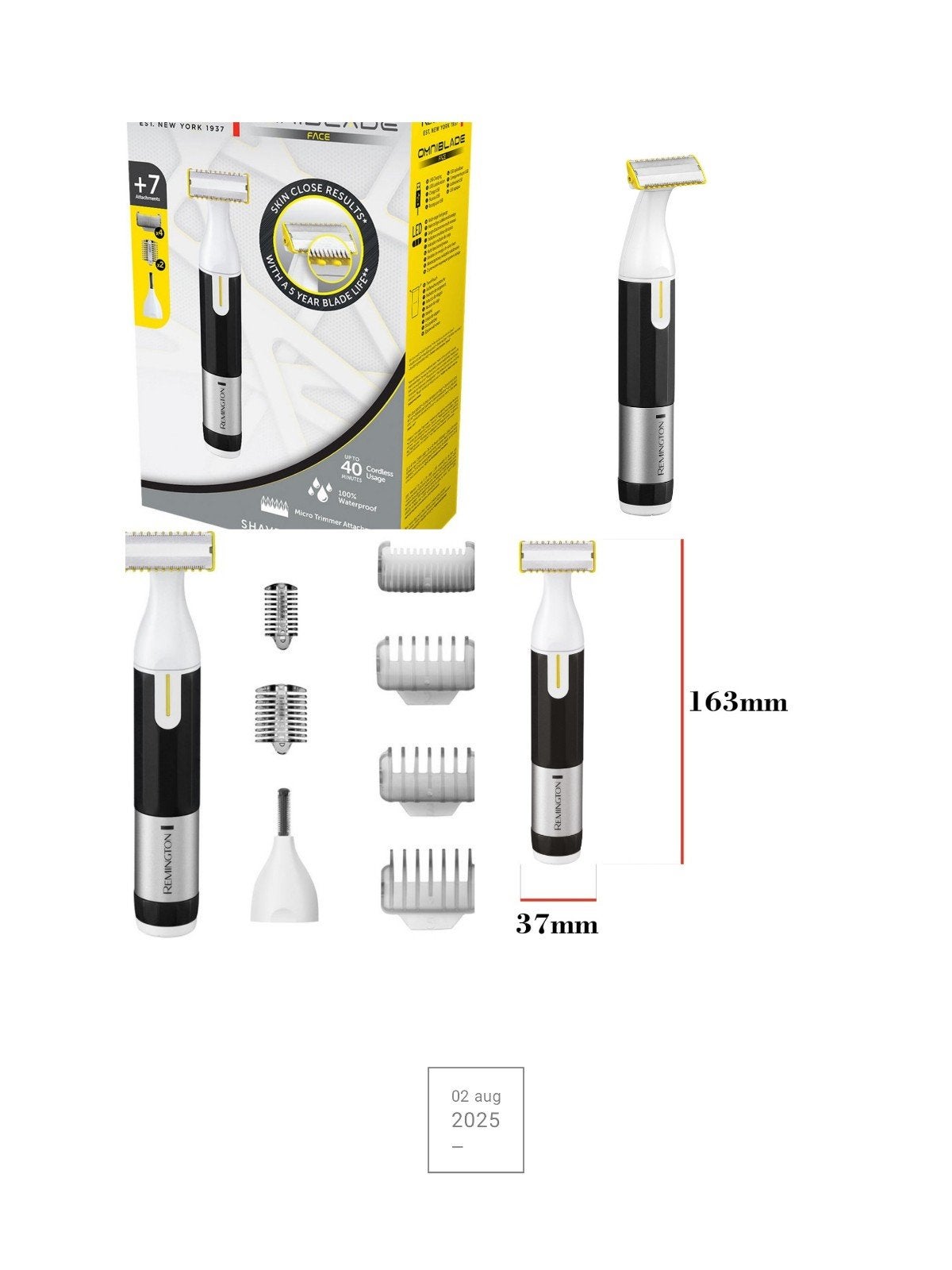 Remmington omniblade baard met 7 accessoires bieden vanaf 17, Ophalen of Verzenden, Nieuw, Scheren en Epileren