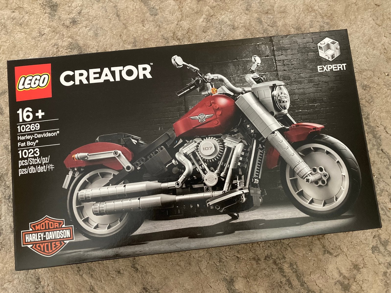 Brand new / nieuwe Lego 10269 Harley-Davidson Fat Boy, Lego, Nieuw, Ophalen of Verzenden, Ongeopend/sealed