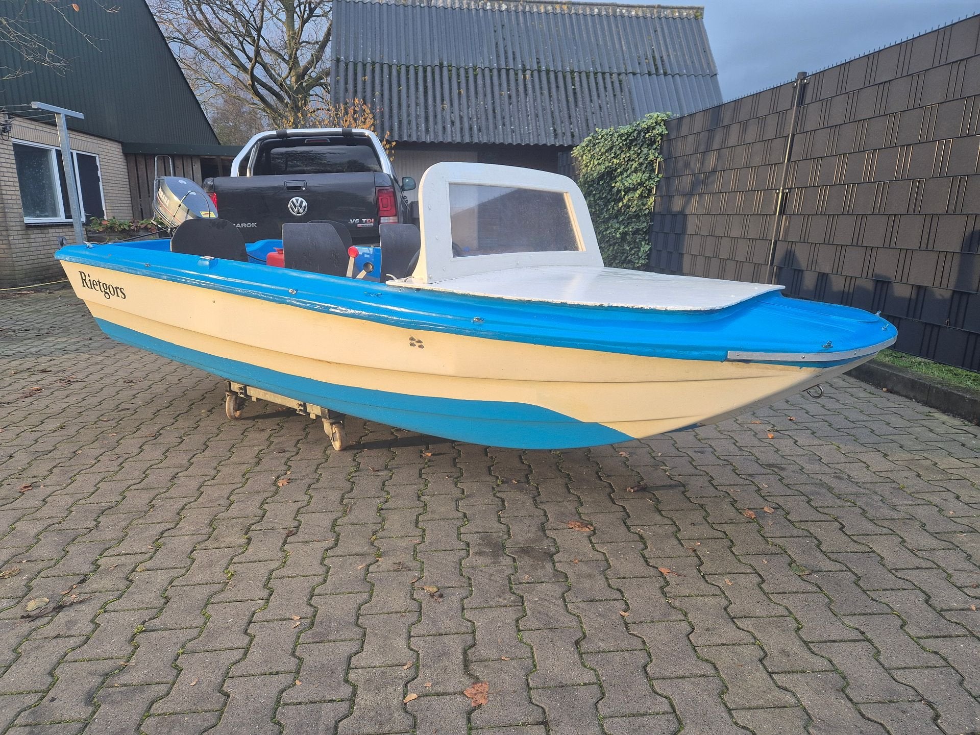Speedbootje 400 met 5 pk 2-tact Yamaha, -, Gebruikt, -, -