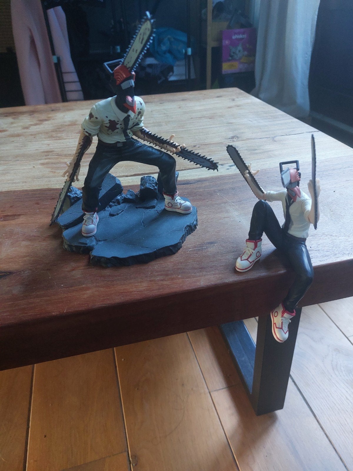 Chainsaw Man Anime Figuren Set - Denji, Power, Makima, Ophalen, Zo goed als nieuw