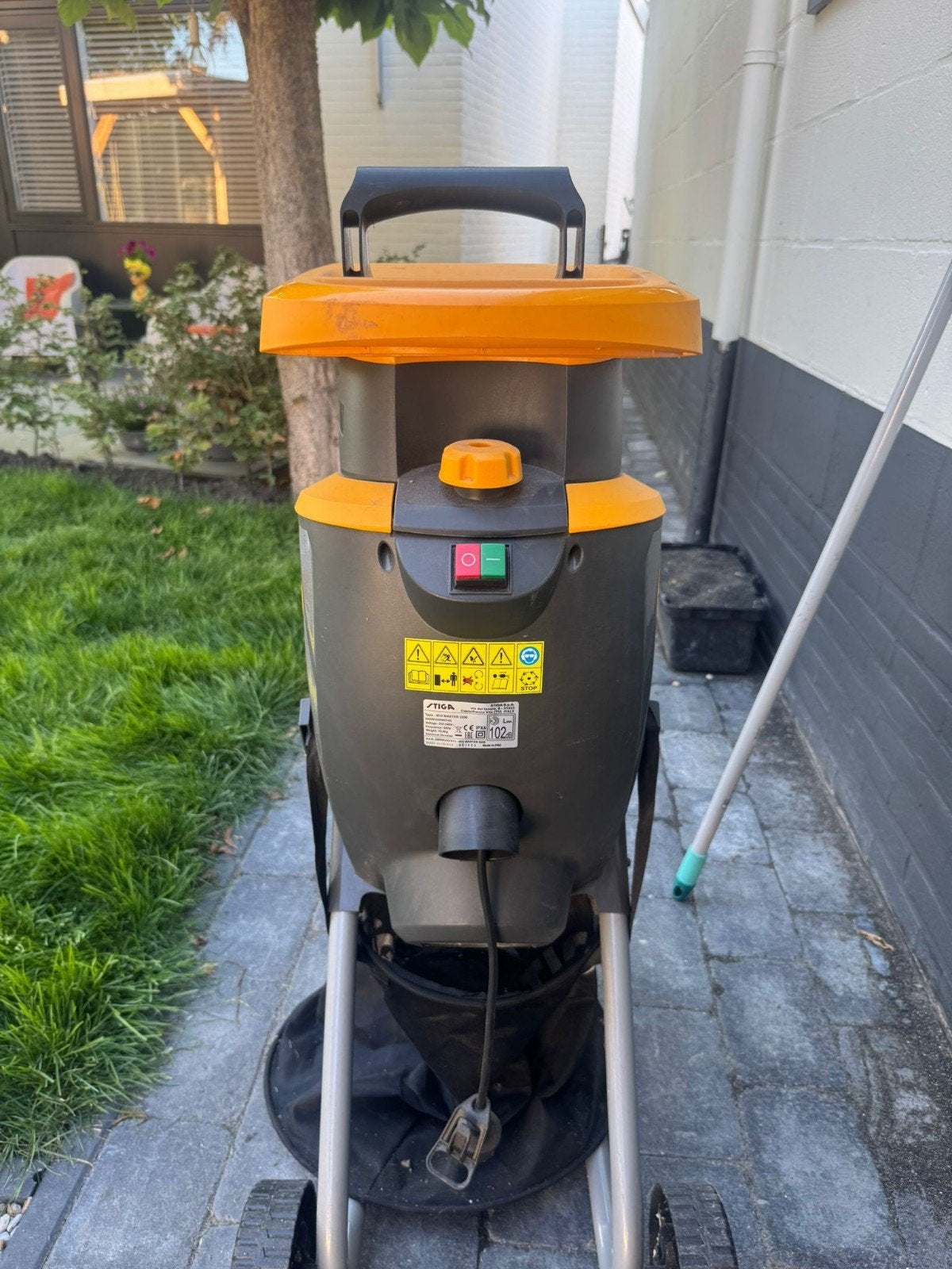 Stiga hakselaar zgan, Tuin en Terras, Hakselaars, Ophalen, Zo goed als nieuw