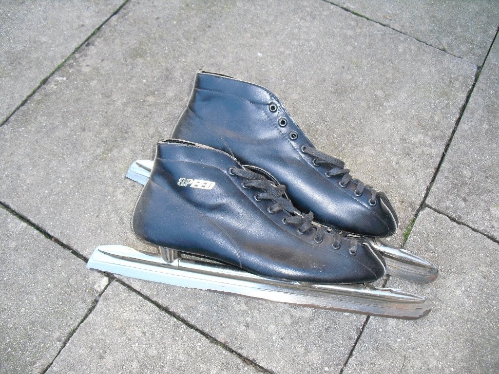 TE KOOP PAAR HEREN NOREN SCHAATSEN, Ophalen, Gebruikt, Noren, Overige merken