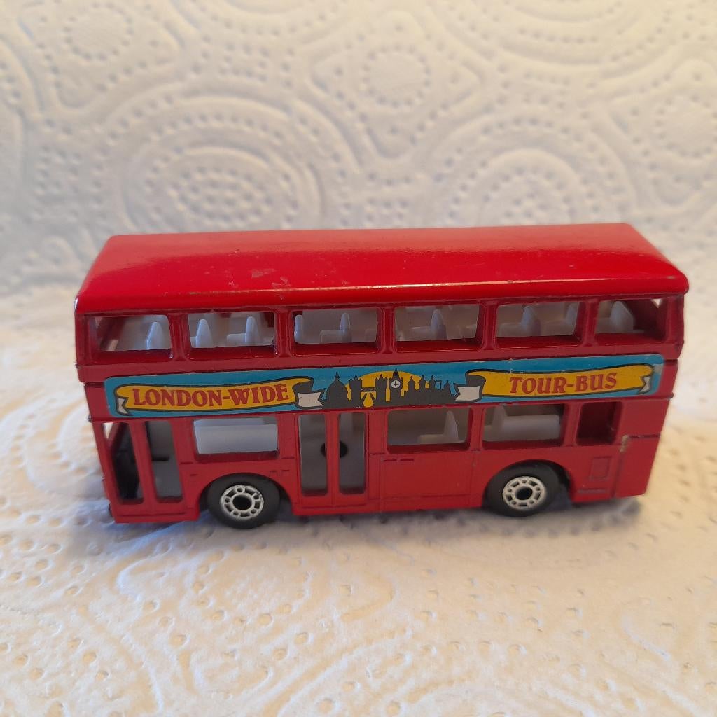 Matchbox Leyland Titan London-Wide tour bus., Ophalen of Verzenden, Zo goed als nieuw, Auto