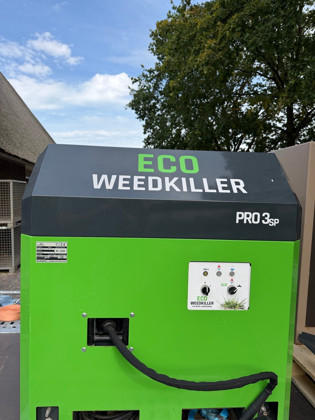 Eco Weedkiller Pro 3SP - Heetwater Onkruidbestrijding, Ophalen of Verzenden, Gebruikt