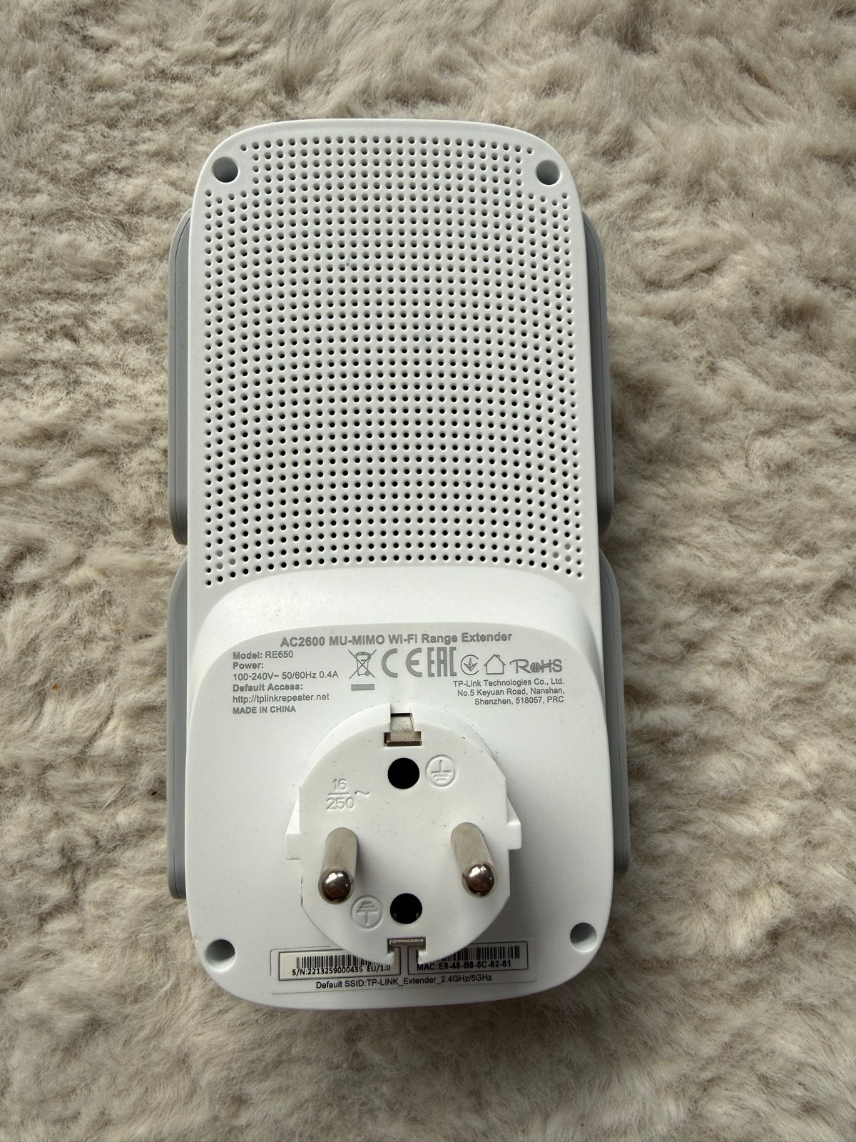 TP-Link RE650 AC2600 Wi-Fi Range Extender, Ophalen of Verzenden, Gebruikt