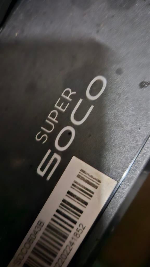 Lithium-Ion Accupakket 60V 43Ah - Super Soco, Ophalen, Gebruikt
